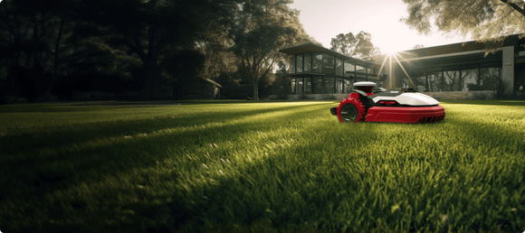 KR233 Tondeuse robotisée Kress RTKⁿ 130 680 pieds carrés (pi²) avec OAS (Obstacle Avoidance System)